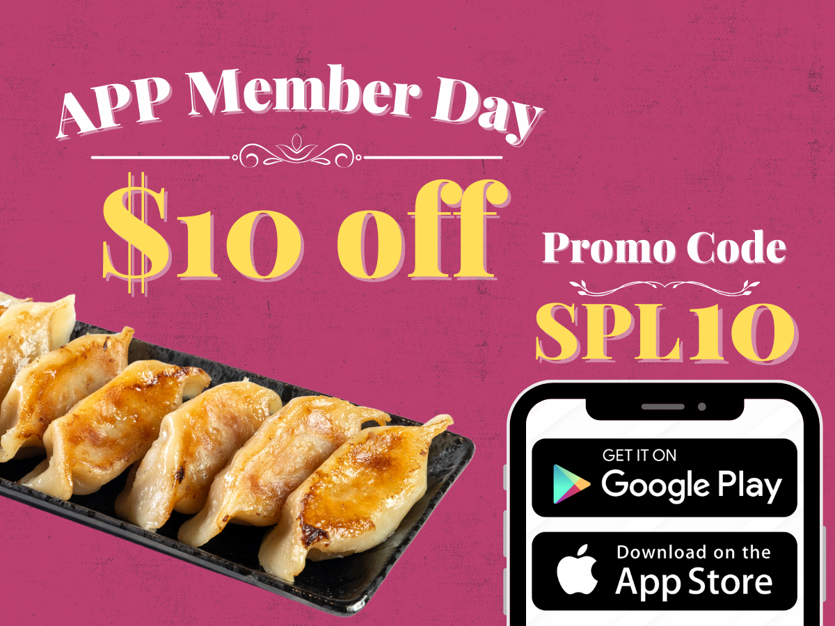 Celebrate Our FIRST EVER Dumpling Chef App Member Day!