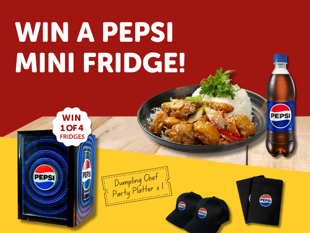 Dumpling Chef x Pepsi Giveaway: Win Big This September!